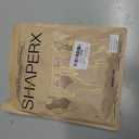 SHAPERX Strapless Shorts Bodysuit for Women Tummy Control Shapewear Seamless Sculpt Body Shaper with Removable Straps
