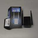 Router Repeater 300M 10dBi Antenna Signal Repeater 802.11N/B/G Rang Extende, Black