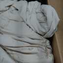 WONGS BEDDING Gold Metallic Marble Khaki Comforter Set California King Foil Print Glitter Bedding Sets with 2 Pillowcases for All Seasons, Soft Microfiber Filling Bedding Duvet Set 104"x96"