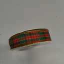 Christmas Checkered Plaid Ribbon 25 Yard Each Roll 100% Polyester Woven Edge Gingham Ribbon for Christmas Crafts, Gift Wrapping (Special Design 1 Inch(25mm))