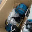 Paint Sprayer, 850W HVLP Spray Gun with 1400ml Detachable Container, Electric Paint Sprayers with 4 Nozzles & 2 Patterns - Portable Spray Guns Perfect for Fences, Sheds, Walls, Garden (Blue)