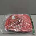 Colingmill Valentine's Day Woven Gift Basket with Bags Ribbon Gift Artificial Silk Rose Petals to Fill Decor Small Baskets for Wedding Birthday Anniversary, 13" d x 9" w x 6" hm (Red)