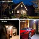LED Barn Light, Dusk to Dawn Outdoor Yard Light with Photocell Ultra Brightness 5000K Daylight 7500lm, 500W MH/HPS Replacement, AC100-277V IP65 Waterproof for Farmhouse Area