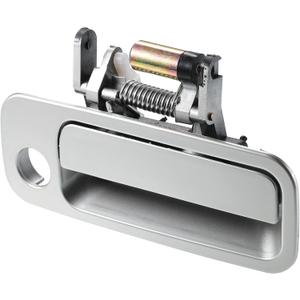 Automotive Front Right Passenger Side Exterior Door Handle Compatible for Toyota Camry 1997-2001, Durable Plastic Silver Tone