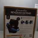 Evenflo Gold Revolve360 Extend All-in-One Rotational Car Seat with SensorSafe (Onyx Black), Manufactured Date: 11/24/2025