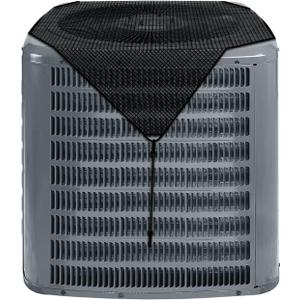 E&K 36"x36" Outdoor AC Unit Cover Air Conditioner Compressor Mesh Top Cover for Outside with Bungee Cords Protect from Leaf Dust and Debris