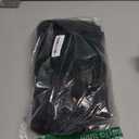 NICETOWN Soundproof Thermal Insulated Blackout Curtain Thermal Insulated Solid Grommet Room Darkening Drape for Dining Room (Single Panel, 42 inches by 84 inch, Black)