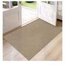 DEXI Thin Door Mat Indoor Entrance 48x72, Non Slip Entryway Mat, Dark BeigeLow Profile Front Doormat, Dirt-Trapping & Absorbent Surface Entry Rug for Inside House, Patio, Porch
