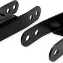 KSP 2" Rear Lowering Shackle for Silverado Sierra 1500 1999-2019, 2pcs Drop Shackle Kits Compatible With Chevy GMC 1500 Truck, 1-2" Adjustable Suspension Lowering Kits Replace for Replace for# 410520