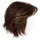 MAKE A STATEMENT Layered Modern Chin-Length Bob Wig, Designer Series by Hairuwear, Average Cap Size, GF4-6 Black Coffee