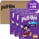 Pull-Ups Boys' Potty Training Pants, Size 4T-5T Training Underwear (38-50 lbs), 99 Count