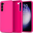 bemal for Samsung Galaxy S25 Case - Smooth Silky Liquid Silicone - Slim Fit Soft Microfiber Lining - Designed for Women and Girls - Shockproof Protective Phone Cover 6.1"- Hot Pink