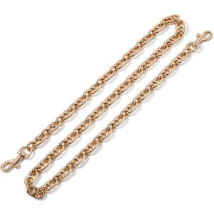 Light Gold Purse Chain Strap, 47" Shiny Gold Shoulder Bag Chain Alternatives, Stylish Crossbody Long Chains Replacement for Coach Bags (Shiny Gold, 47 Inches)