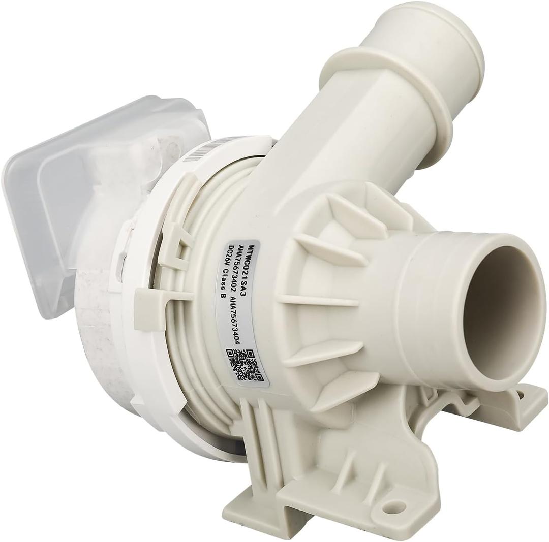 Drain Pump for L-G Washer Replaces AHA75673404 AHA75673402 AP6978814 PS12748410 Fits WT7300CW WT7405CW WT7250CW WT7155CW and More