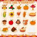 Large Fall Thanksgiving Felt Craft Kit for Kids DIY Turkey Felt Set with Detachable Fall Maple Leaves Squirrel Pine Cones Corns Classroom Craft for Kids