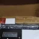 Yusong Narrow Side Table for Small Spaces, Skinny Charging End Table with Storage Basket, 3 Tier Slim Sofa Couch Bedside Table, Thin Nightstand for Bedroom, Living Room, Rustic Brown