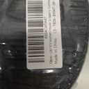 UBFEN Womens Mens Slippers Memory Foam Comfort Fuzzy Plush Lining Slip On House Shoes (5-6 Women/3-4 Men, White Black)