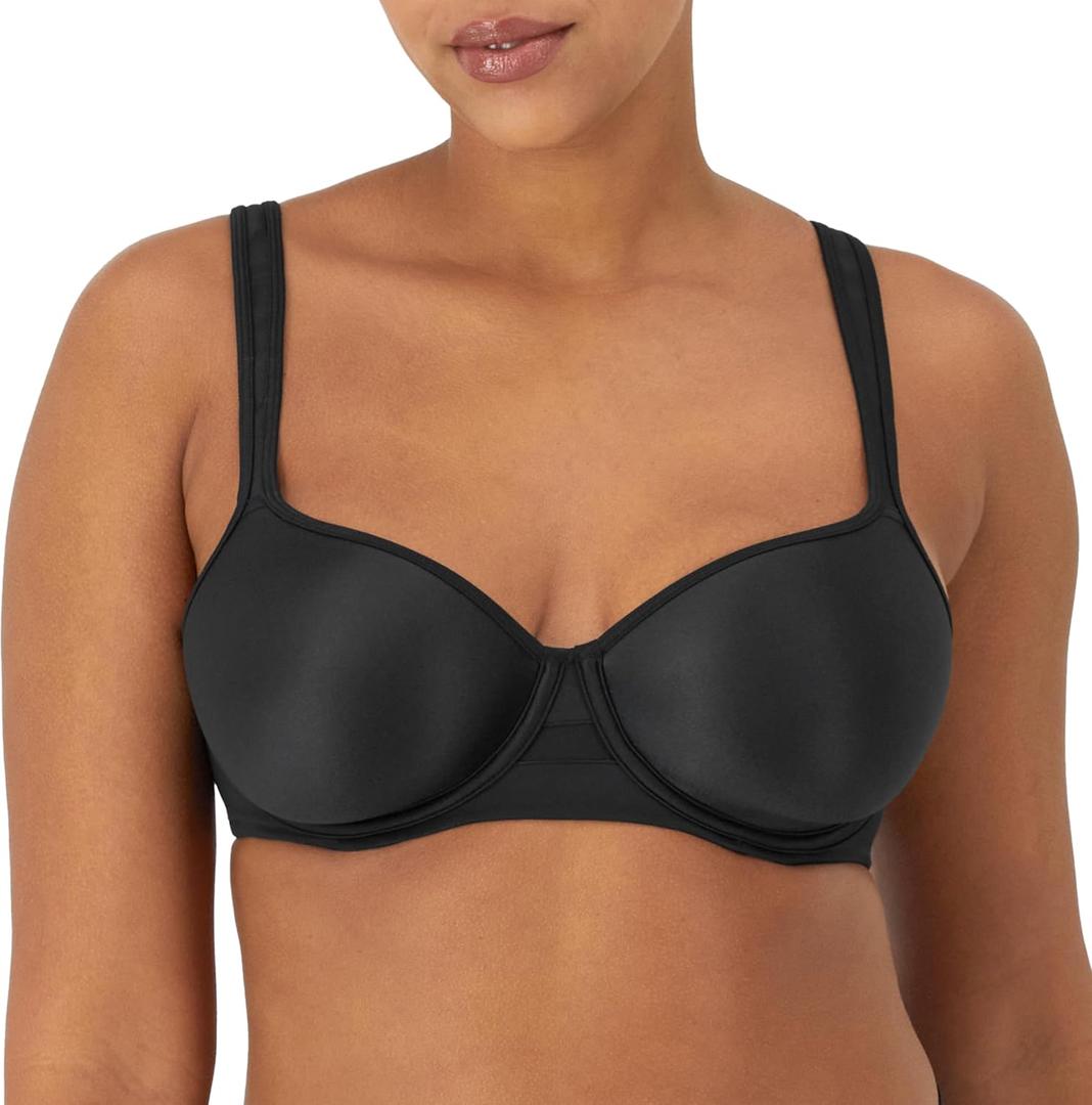 Bali Womens One Smooth U Ultra Light Minimizer Underwire Bra Df3490 (42C, Black) Bali Womens One Smooth U Ultra Light Minimizer Underwire Bra Df3490 (42C, Black)