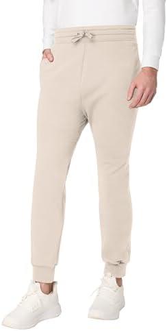 Hanes Men's Joggers, EcoSmart Fleece Sweatpants for Men, Men's Lounge Pants, 30.5", Medium
