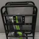 RAYMACE Rear Rack Bike Basket with Cargo Net and Liner Large Bicycle Basket Perfect Mount for Electric Bike