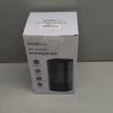 ROSEKM Humidifiers for Bedroom, 2.0L Cool Mist Humidifier for Home Plant and Baby Nursery, Quiet Ultrasonic Humidifier with 360 Nozzle, Auto Shut-Off, Filterless, Black