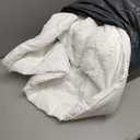 Houseri White Comforter Queen Size Boho Set Full Tufted Jacquard Bedding Sets Plain Shabby Chic Farmhouse Girls All Bed