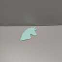 30 Pack 4 Inch Wood Unicorn Crafts Unfinished Wood Unicorn Cutouts Wooden Unicorn Hanging Ornaments DIY Unicorn Craft Gift Tags for Home Party Decoration Craft Project