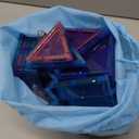 Crenova Mini Magnetic Tiles Toddler Toys, Travel Set Magnetic Building Blocks for Kids Ages 3+, Educational Toy for Boys Girls for Sensory Play Preschool Learning Classroom Must Haves Decor