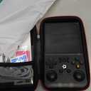 R36MAX Retro Handheld Game Console, 4.0 Inch IPS HD Screen Portable Retro Gaming Console, 1.5GHz CPU Support 30+ Emulator Console Video Game Console, 4000mAh Battery (64GB Black)