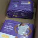 Amazon Basics Incontinence Underwear for Women, Protective, Disposable, Postpartum, Maximum Absorbency, Medium, Lavender, 60 Count (3 Packs of 20)