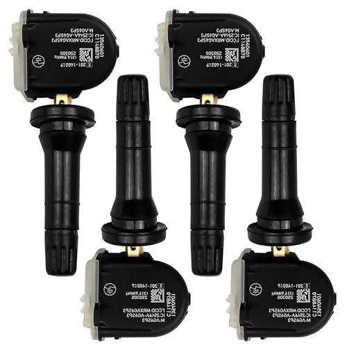 4Pcs TPMS Sensor 13540601, 315MHz Tire Pressure Sensor Replacement Fits 2010-2021 for Buick 2010-2021 for Cadillac 2010-2022 for Chevrolet 2010-2019 for GMC