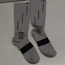 NEENCA Compression Socks, Medical Athletic Calf Socks for Injury Recovery & Pain Relief, Sports Protection1 Pair, 20-30 mmhg (Large, Grey Black)