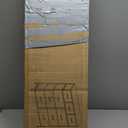 SONGMICS Dresser for Bedroom, Chest of Drawers, Steel, MDF, 9 Non-Woven Fabric Drawers, Storage Organizer Unit, Closet, Entryway, Ink Black and Ebony Black LGS324B01S