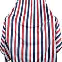 BARBER PRO Barber Cape, Hair Cutting Cape with Snap Closure, Professional Salon Cape Barber Hairdressing Cape Waterproof Adjustable Snap for Hairstylists 50 x 60 inches (Multicolor Stripes)