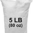 HOMETEX (Not Made in China) Pillow Stuffing 5 LB Bag 100% High-Loft Polyester Stuffing Fiber Fill