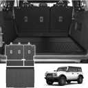 Cartist Cargo Liner for Ford Bronco (Only for 4 Door) 2021-2025 2026, All Weather Cargo Mats for Bronco Accessories, Heavy Duty TPE Trunk Mat, Car Accessories