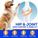 Dog Joint & Hip Support Supplement Glucosamine, MSM & Chondroitin Tablets for Joint Pain Relief, Mobility & Cartilage Health, Duck Flavor, 90 Count, No BB Date