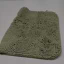 OLANLY Bathroom Rugs 30x20, Extra Soft Absorbent Chenille Bath Rugs, Rubber Backing Quick Dry, Machine Washable Bath Mats for Bathroom Floor, Tub and Shower, Home Decor Accessories, Sage Green