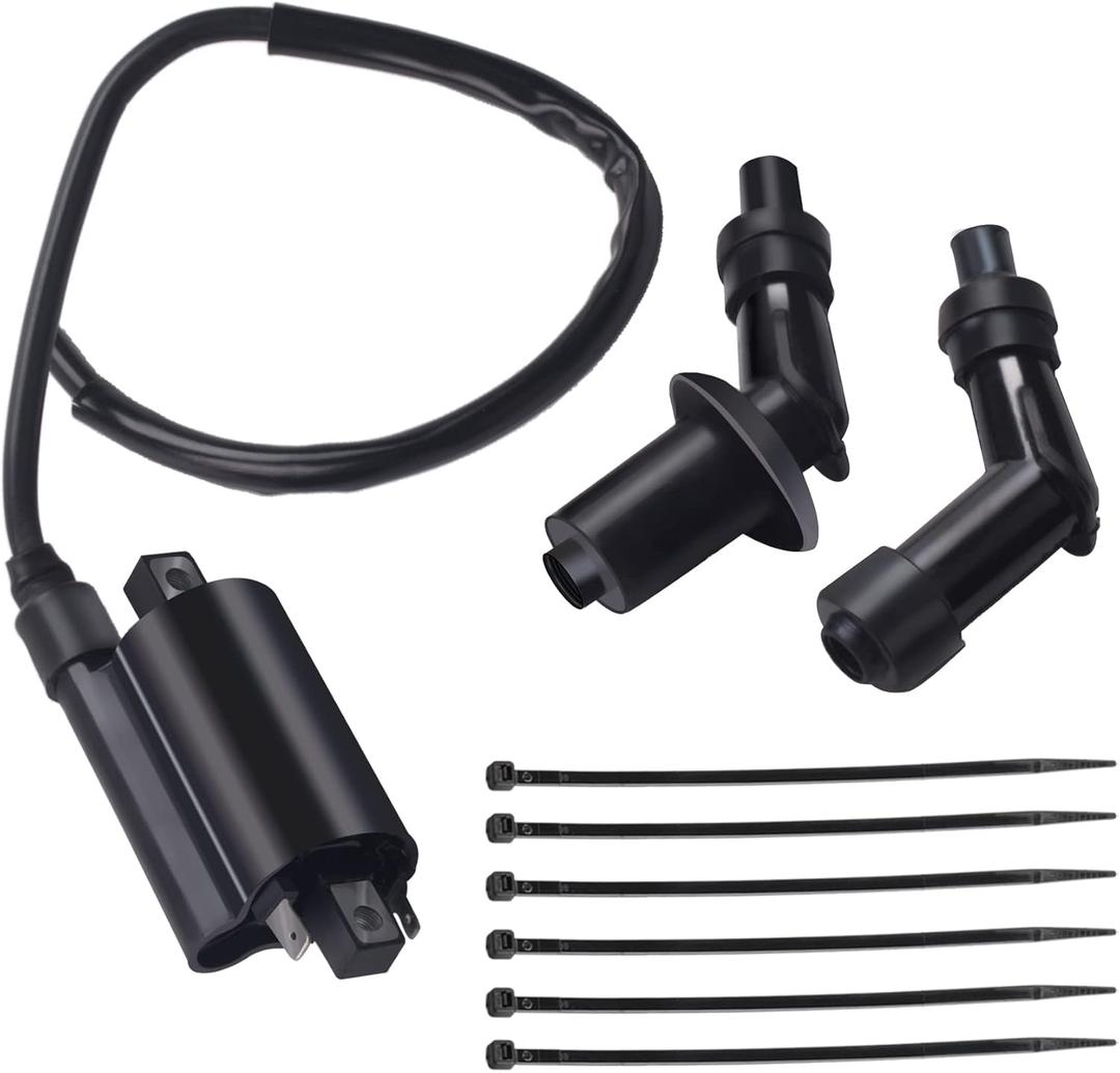 JINGKE Ignition Coil Compatible with Kawasaki FD501D FD501V FD590V FD440V FD611V FD620D FD661D 454 EN450 LTD VN800 Vulcan Mule 2500 2510 2520 KAF620 Replace 21121-2076 21121-2064 21121-2083