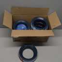 Diaper Genie Essentials Round Refill 8-Pack | Holds Up to 2560 Newborn Diapers | Features Unscented Continuous Film | Compatible with Diaper Genie Complete and Expressions Pails,8 Count (Pack of 1)