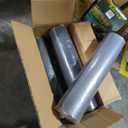 Muzata 4PCS 50FT Black Under Deck Drainage System Trough HDPE Waterproofing Membrane Fit for 16 Joist Spacing M081