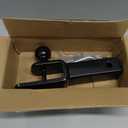 TOPTOW ATV/UTV Trailer Hitch Towing Ball Mounts, 2-Inch Ball, Clevis Pin, Fits 2-Inch Receiver