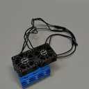 RC Car Cooling Fans 30mm 28000rpm Motors Fan with Metal Heatsink 3650 3660 540 550 Brushless Motor Update Parts for 1/10 RC Truck Diameter 36-38mm Brushless Motor