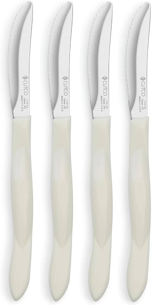 Cutco White 5-Piece Table Knife Set