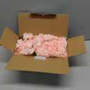 10Pcs Artificial Hydrangea Flowers Blush Heads Fake Hydrangea Silk Flowers for Wedding Centerpieces Bouquets DIY Floral Decor Home Decoration with Stems(VASE NOT Included) (7 inches wide x 9.8 inches long)