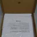 Asee'm 7.2FT Wedding Arch Cover White Fitted Spandex Cover 2-Sided Round Top Chiara Backdrop Stand Covers for Party Ceremony Birthday Banquet Decoration