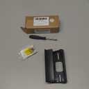 RIOVO Adjustable 30 to 55 Degree Doorbell Angle Mount Compatible with Video Doorbell Wired/Pro and Blink Video Doorbell, Replacement Angle Adjustment Adapter Mounting Bracket Wedge Kit (Dark Black)