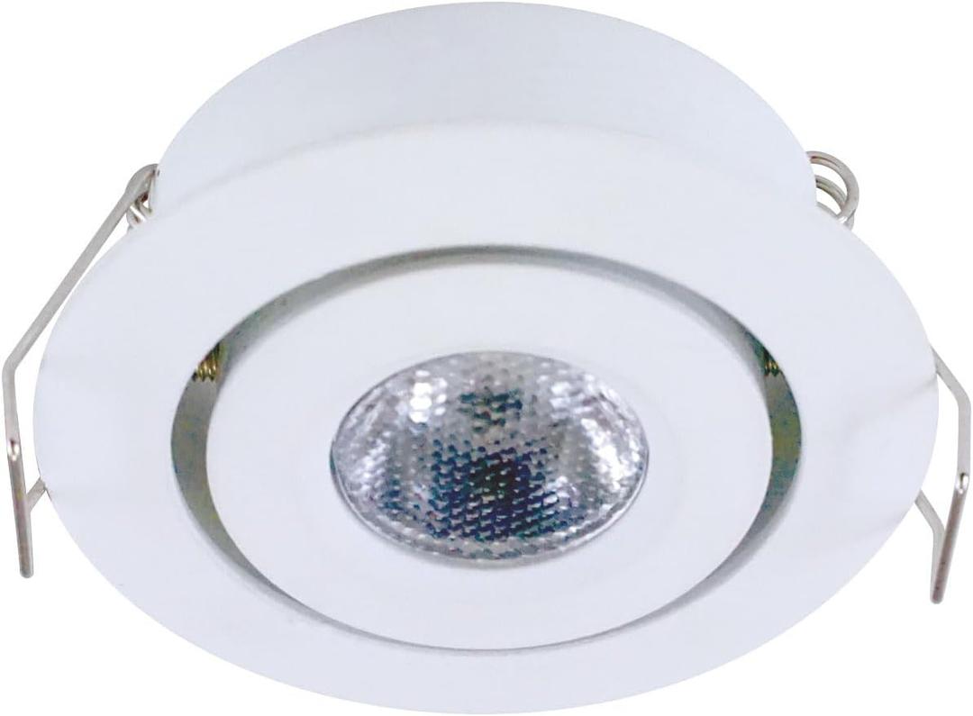 Armacost Lighting 212318 Recessed LED Puck Light Matte White (2700K)