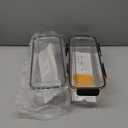 Toploader Storage Box, Trading Card Storage Box with 5 Dividers, Hard Plastic TCG Card Storage Box for Top Loaders, Large for 165 Toploaders 650 Cards (2 Pack)