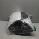 POCBLUE Deluxe Washable Dog Bed for Large Dogs Dog Crate Mat 35 Inch Comfy Fluffy Kennel Pad Anti-Slip for Dogs Up to 60 lbs, 35" x 23", Grey